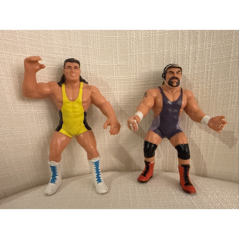 WCW‎ Rick Scott Steiner Brothers Wrestling Galoob Wrestler 1990 WWE Vintage 2